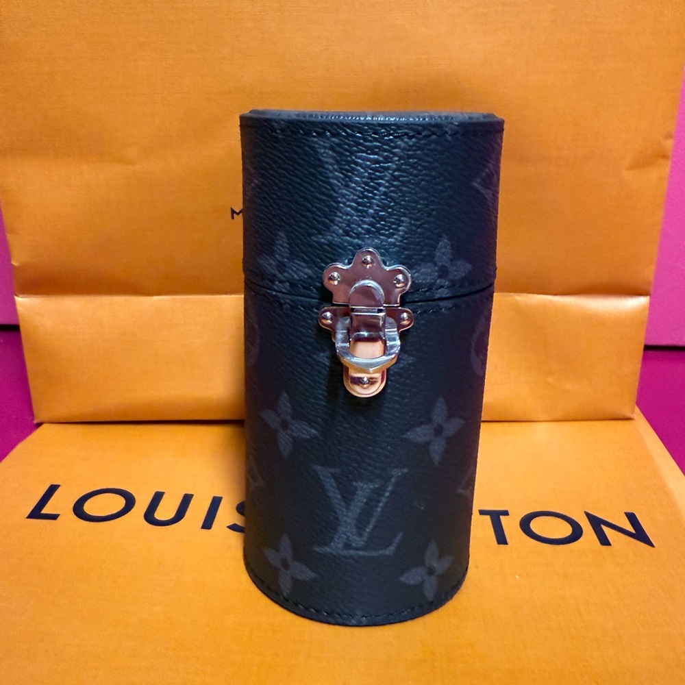 Louis Vuitton Black Monogram Travel Case